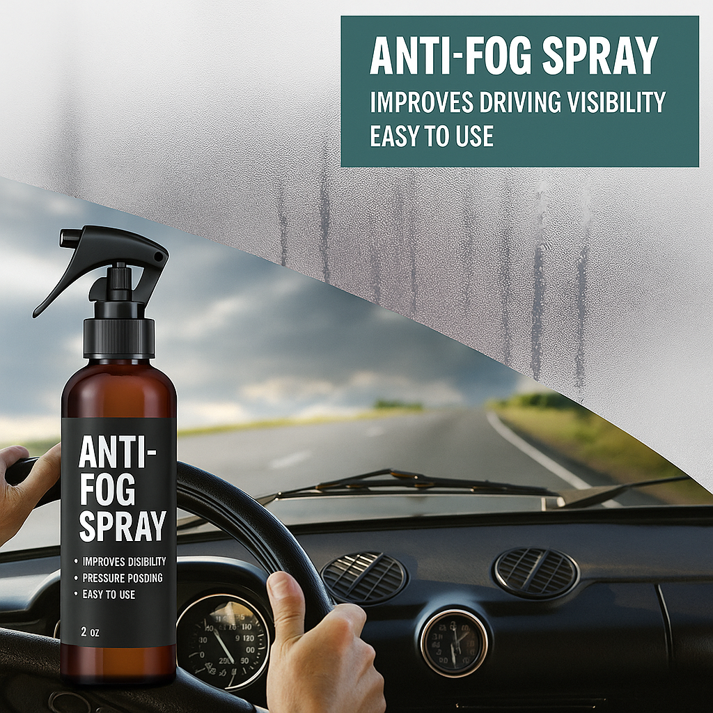 Anti-Fog Windshield Spray